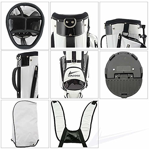 Amazon | ワールドイーグル F-01α メンズ スタンドバッグ ホワイト WE